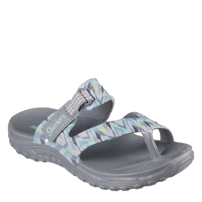 Image of Skechers Womens Reggae Flat Sandals Multi female 2 (35)