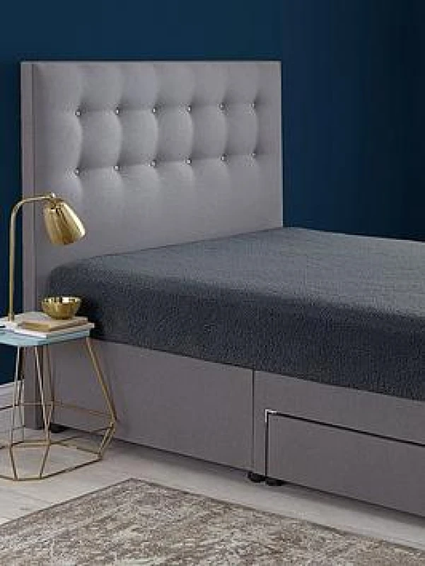 Image of Silentnight Teddy Bear Fleece Fitted Sheet- Single Charcoal W73NF Unisex King