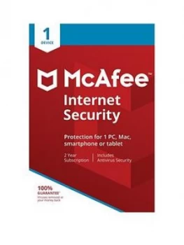 Image of Mcafee Mcafee Internet Security 01-Device Edu - 24 Months