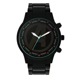 Image of Disney Kid's Marvel Avengers Black Bracelet Watch