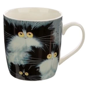 Image of Kim Haskins Cats Porcelain Mug