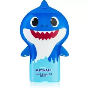 Image of Corsair Baby Shark shower and bath gel for children Blue 350ml