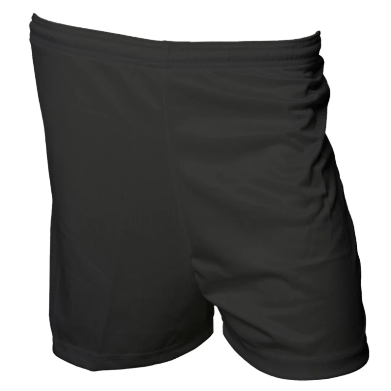 Image of Precision Precision Men Micro-Stripe Football Shorts in Black Size: Small Black S Male 5059699059665