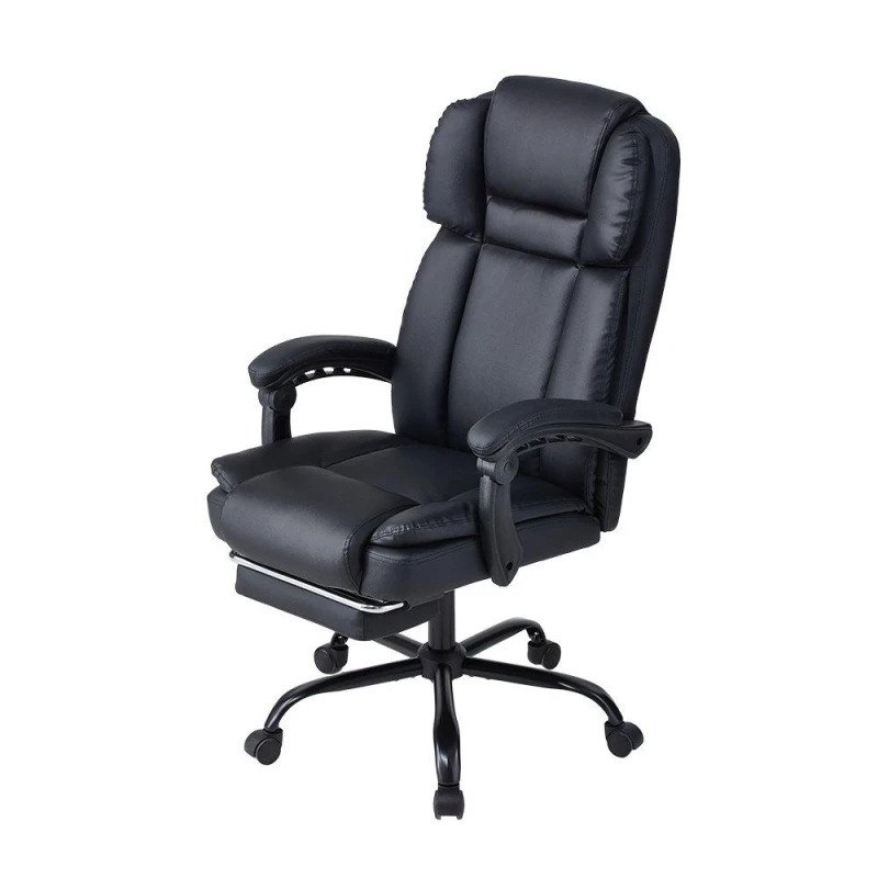 Image of Kabinet UK Height-Adjustable Massage Office Chair Black unisex One Size