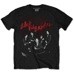 Image of Black Veil Brides - Wounded Unisex Medium T-Shirt - Black