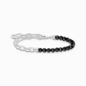 Image of Charm Club Black Pearls Bracelet A2098-130-11