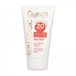 Image of Guinot Age Sun Anti Ageing Sun Body Lotion SPF20 150ml