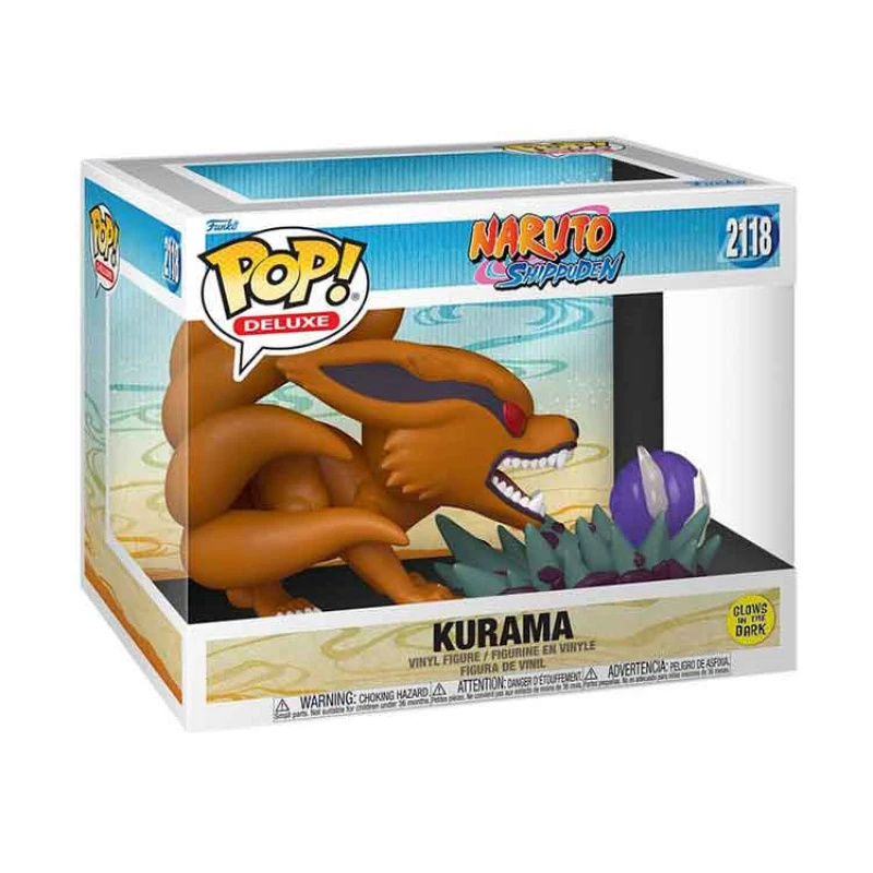 Image of AJ Toys & Books Funko Naruto POP! Deluxe Vinyl Figure Kurama(GW)