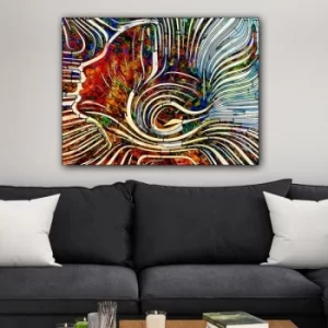 Image of 1264764154_70100 Multicolor Decorative Canvas Painting