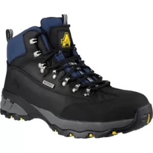 Image of Amblers Mens Safety FS161 Waterproof Hiker Safety Boots Black Size 6