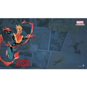 Image of Marvel Champions: Captain Marvel Game Mat