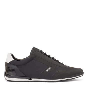 Image of Boss Boss Saturn Nylon Trainers - Black