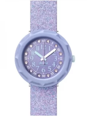 Image of Flik Flak Childrens Shine Bright Lilaxus Watch FCSP102