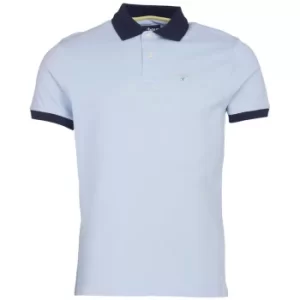 Image of Barbour Mens Lynton Polo Heritage Blue Medium