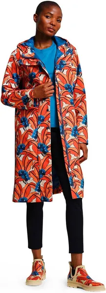 Image of Regatta Womens Orla Mac Waterproof Breathable Coat 14 - Bust 38' (97cm) Orange Tropical RWW436-NIQ-14