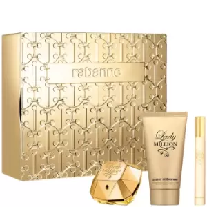 Image of Paco Rabanne Lady Million Eau de Parfum 50ml Gift Set