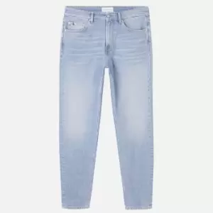 Image of Calvin Klein Jeans Mens Regular Tapered Jeans - Denim Light - W32/L32
