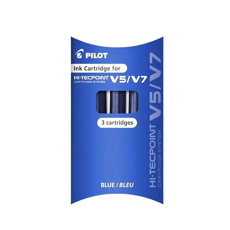 Image of Pilot Refill for V5/V7 Eco Cartridge System Blue (Pack 3)