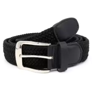 Image of Duke Mens Simon Stretch Braided Belt (XL) (Black)