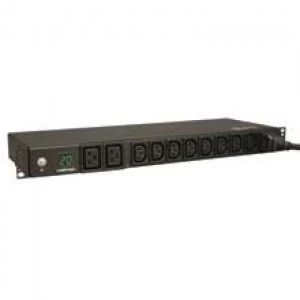 Image of 3.2-3.8kW Single-Phase Metered PDU, 200-240V (8 C13 & 2 C19), C20