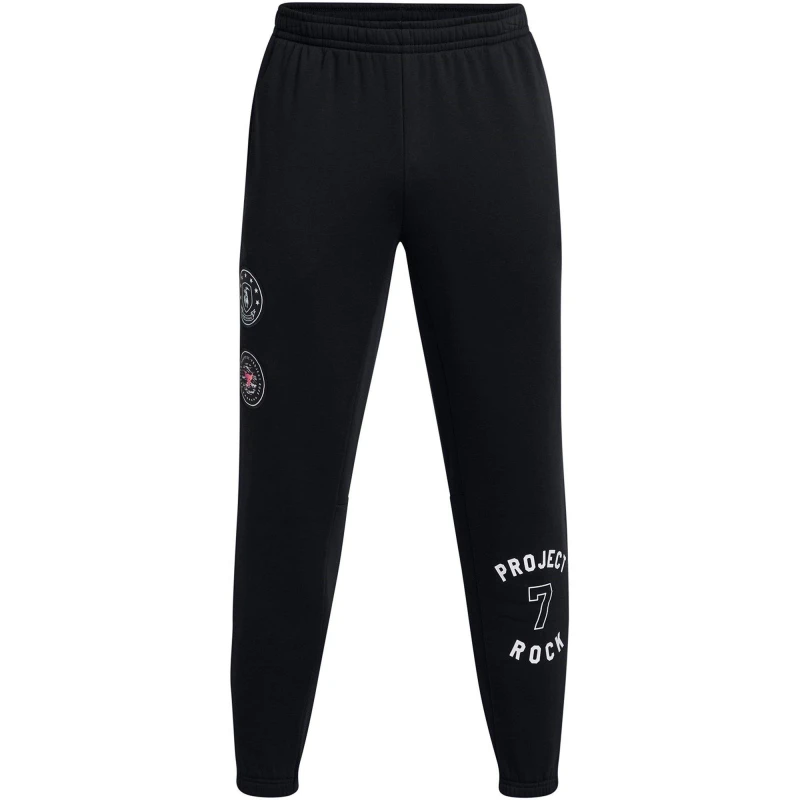 Image of Under Armour Mens PR Icon Closed Hem Jersey Joggers Black male S