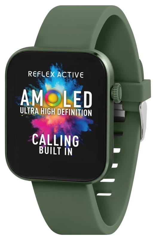 Image of Reflex Active Series 40 Amoled Green Calling Smart Watch