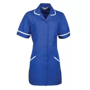 Image of Premier Ladies/Womens Vitality Medical/Healthcare Work Tunic (Pack of 2) (22) (Royal/ White)