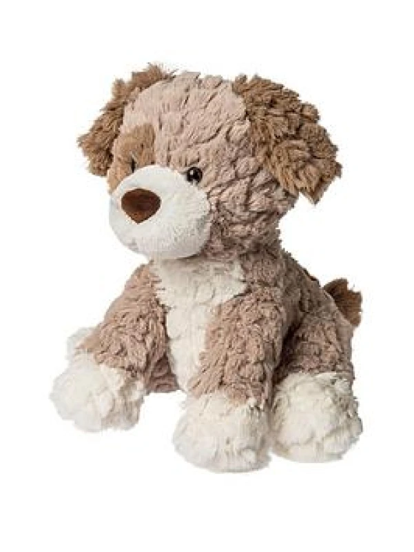 Image of Mary Meyer56340M Putty Nursery Plush Stuffed Animal Super Soft Toy 9-Inches Frisky Puppy Brown & Cream