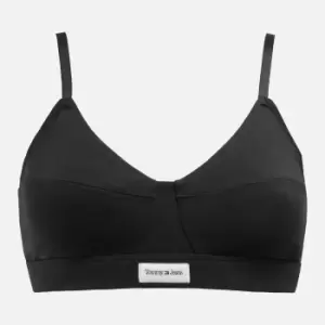 Image of Tommy Hilfiger Womens Unlined Bralette - Black - M