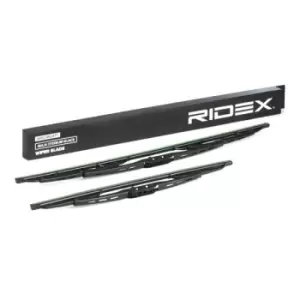 Image of RIDEX Wiper blade 298W0369 Windscreen wiper,Window wiper OPEL,FORD,RENAULT,AGILA (B) (H08),Fiesta Mk5 Schragheck (JH1, JD1, JH3, JD3),FUSION (JU_)
