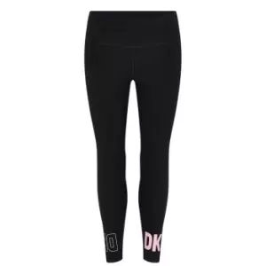Image of DKNY Sport Reflective Leggings Womens - Black