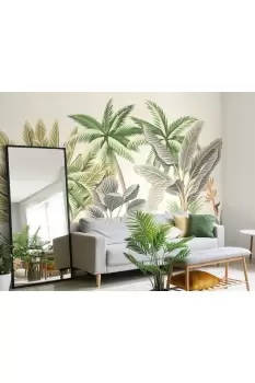 Image of Tropical Palm Trees Wall Mural