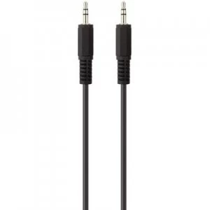 Image of Belkin Jack Audio/phono Cable [1x Jack plug 3.5mm - 1x Jack plug 3.5 mm] 2m Black gold plated connectors