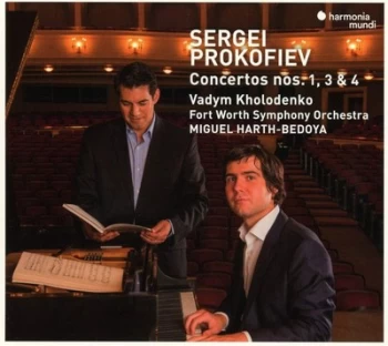 Image of Sergei Prokofiev Concertos Nos 1 3 & 4 by Sergei Prokofiev CD Album