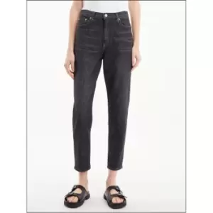 Image of Calvin Klein Jeans MOM JEAN - Black