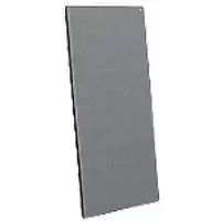 Image of Nobo Move & Meet Collaboration System Portable Whiteboard and Notice Board 1915562 Lacquered Steel and Fabric 90 x 180cm Grey, White, Black