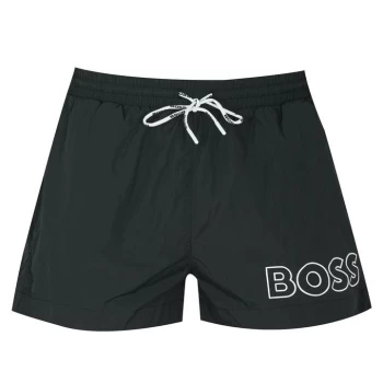 Image of Boss Moon Eye Swim Shorts - Black