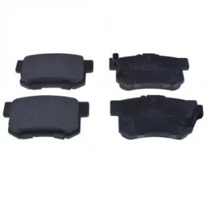 Image of Brake Pad set ADH24250 by Blue Print Rear Axle
