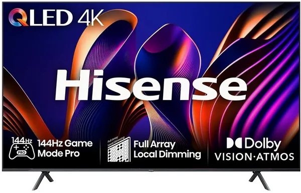 Image of Hisense 85" 85E7NQTUK Pro Smart 4K Ultra HD QLED TV