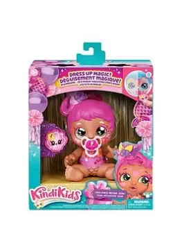 Image of Kindi Kids Dress Up Magic Tulla Tropics Mermaid Baby Sister Face Paint Reveal Doll
