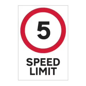 Image of 5MPH Speed Limit - FMX (400 x 600mm)