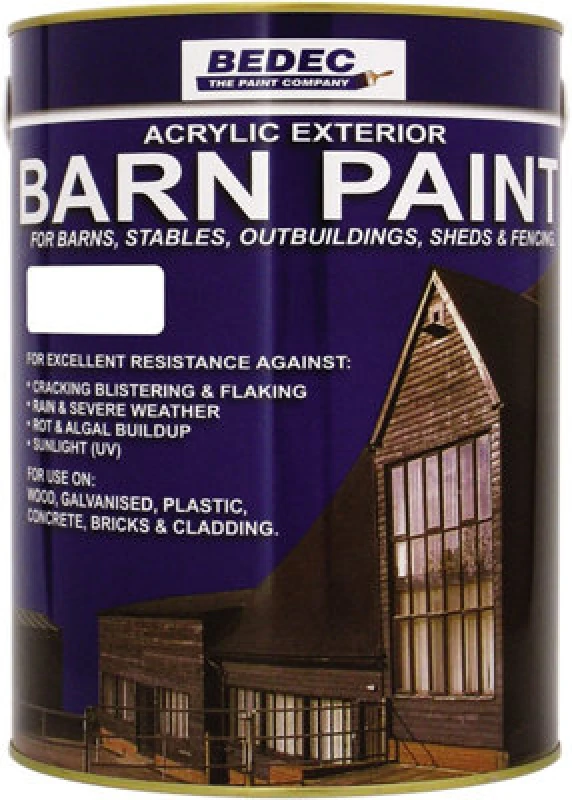 Image of Bedec Barn Paint Semi-Gloss Dark Oak - 2.5L