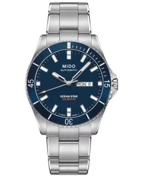 Image of Mido Ocean Star 200 Blue Dial Steel Mens Watch M026.430.11.041.00 M026.430.11.041.00
