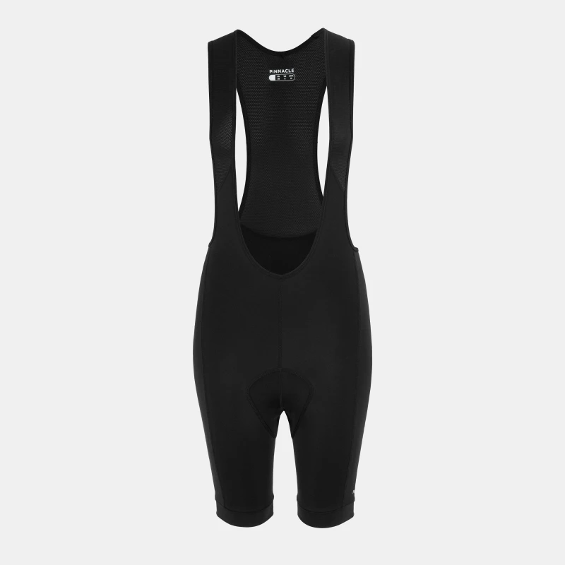 Image of Pinnacle Bib Cycling Shorts Ladies Black female 8 (XS)
