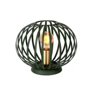 Image of Manuela Modern Table Lamp - Ø25.5cm- 1xE27 - Green