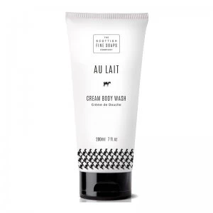 Image of Scottish Fine Soaps Au Lait Creamy Body Wash 200ml