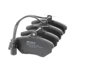Image of RIDEX Brake pad set VW,AUDI 402B0658 357698151C,8A0698151