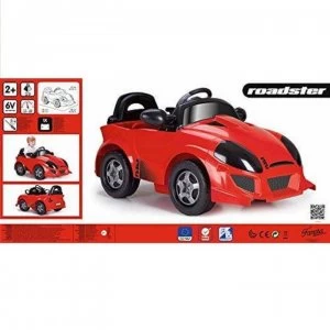 Image of Feber Ferrari Roadster Venture 6v Car - Red