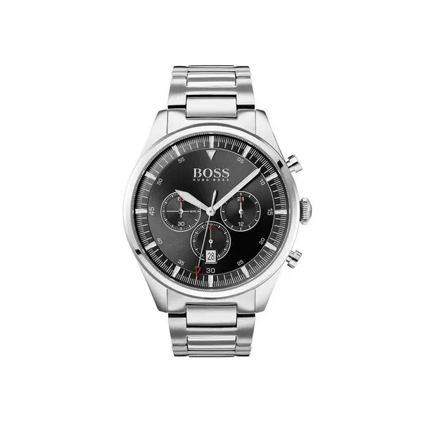 Image of Hugo Boss Hugo Boss Analogue Quartz Mens Watch Silver