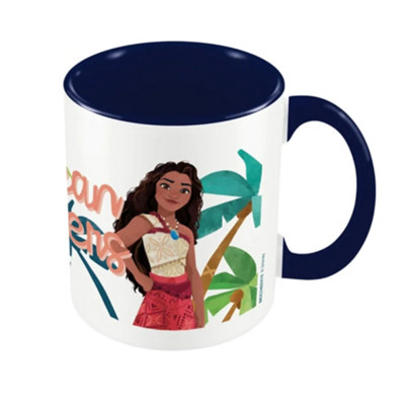 Image of Disney Ocean Sisters Inner Two Tone Mug in Blue Blue One Size Unisex 5063750831374